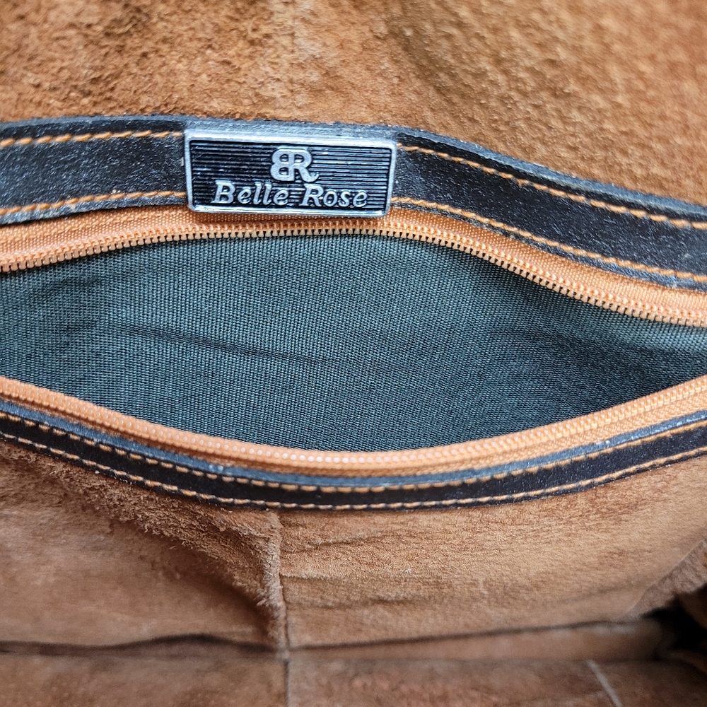 Belle Rose Leather Tote - Picture 10 of 16